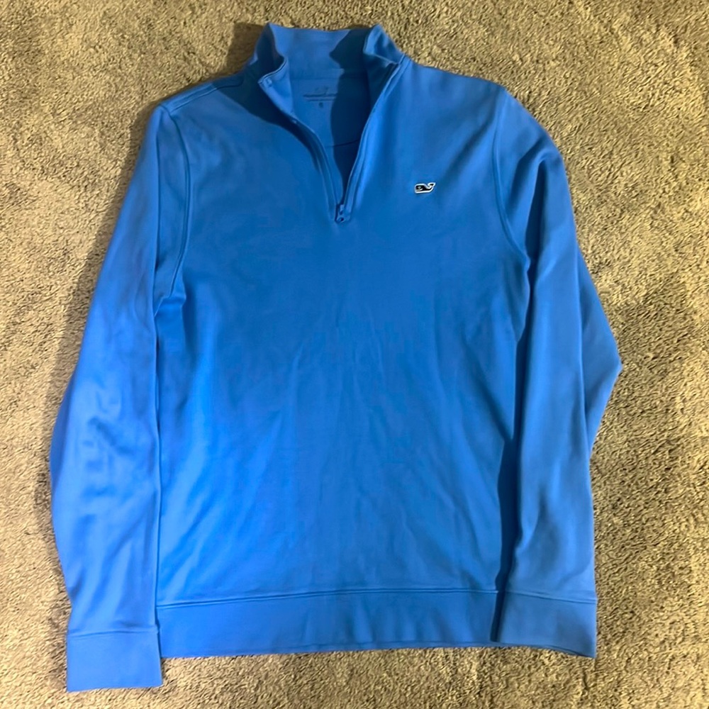 Boys Size 18 Blue Vineyard Vines Pullover